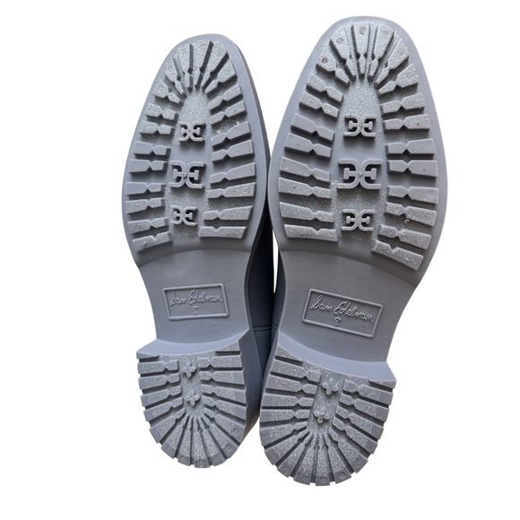 Sam Edelman Waterproof Grey Chelsea Rain Boots Women's Size 8 - Picture 6 of 6